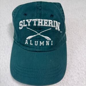 Harry Potter Slytherin Strap Back Hat OSFM Embroidered green